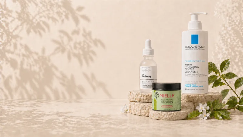 Marcas de skincare e cabelo premium